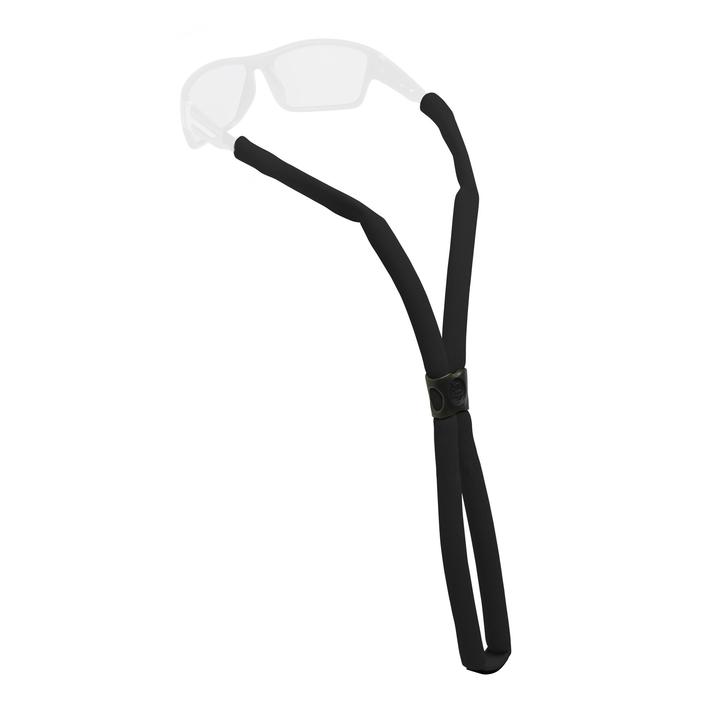 Strap / Amarras de Lentes Flotante Poliéster Negro Chums