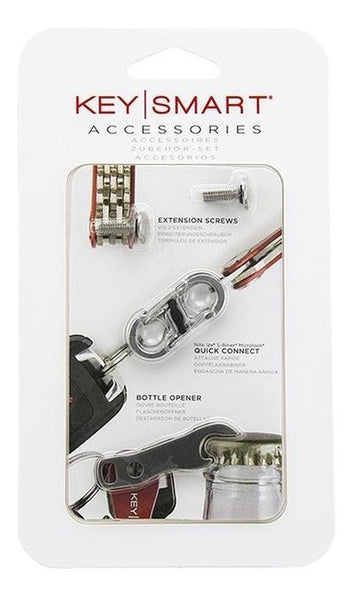 Accesorios Keysmart - Destapador, Mosquetón y Expansión a 14 Llaves