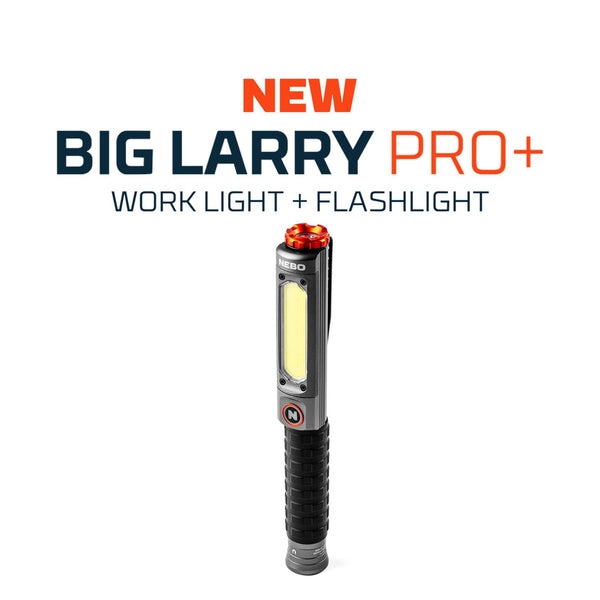 Linterna Recargable con luz de trabajo NEBO Big Larry PRO+ 600