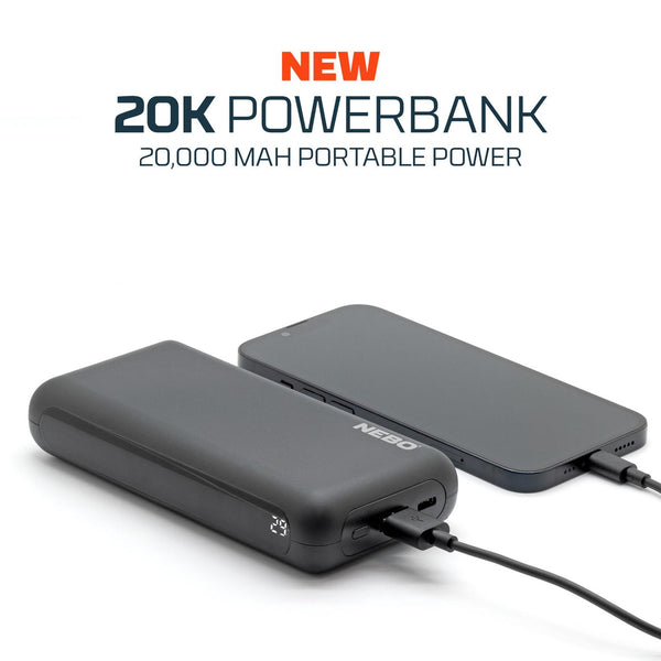 Batería Externa Power Bank Nebo 20000 mAh Power Delivery