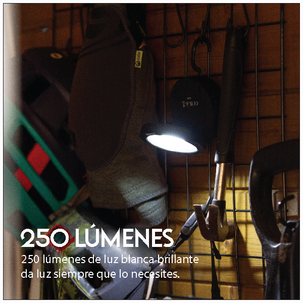 Linterna Multifuncional NEBO Angle Light 220 Lúmenes