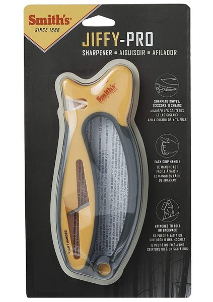 Afilador de Cuchillos Smith´s con Mango de Seguridad JIFFY-Pro