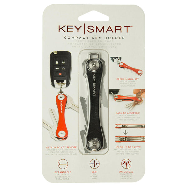 KeySmart Original - Organizador de Llavero compacto para 8 llaves
